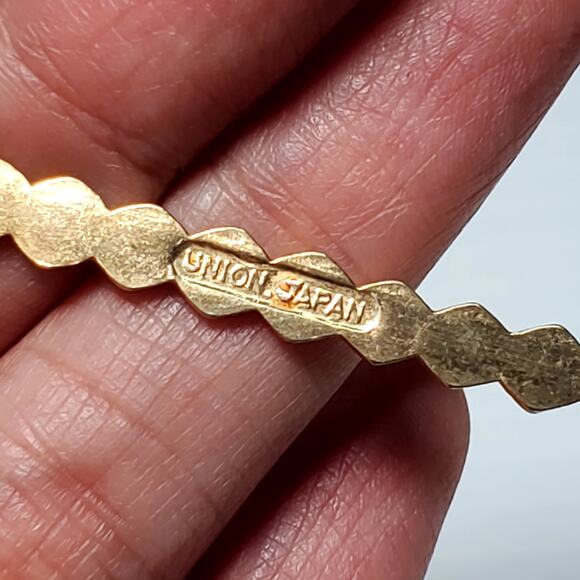 Mississippi Collectors Spoon Gold Tone 4" Union Japan Vtg - Picture 4 of 6